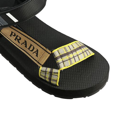 prada sandal 2019 thin strap|Prada flat sandals black.